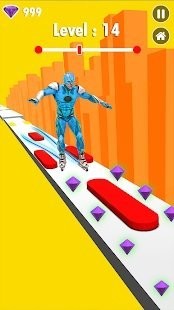 超级英雄滑冰截图2