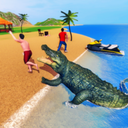 沙滩巨鳄模拟2019